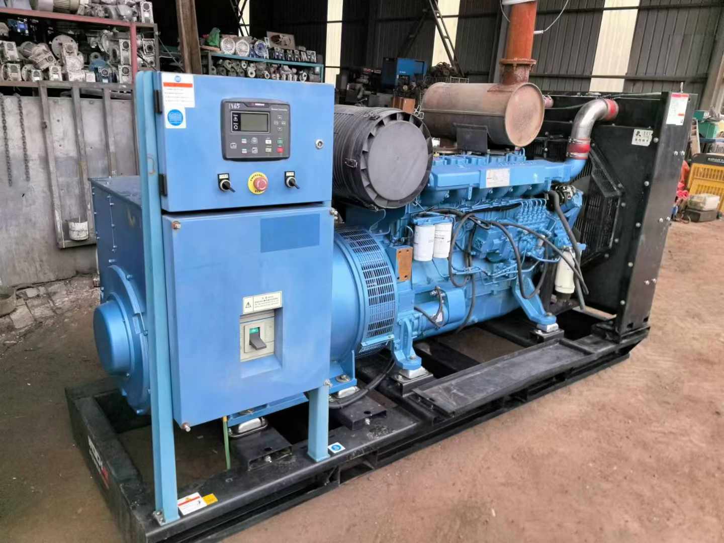 郊区500kW 柴油发电机组可带动设备功率的计算公式是什么？